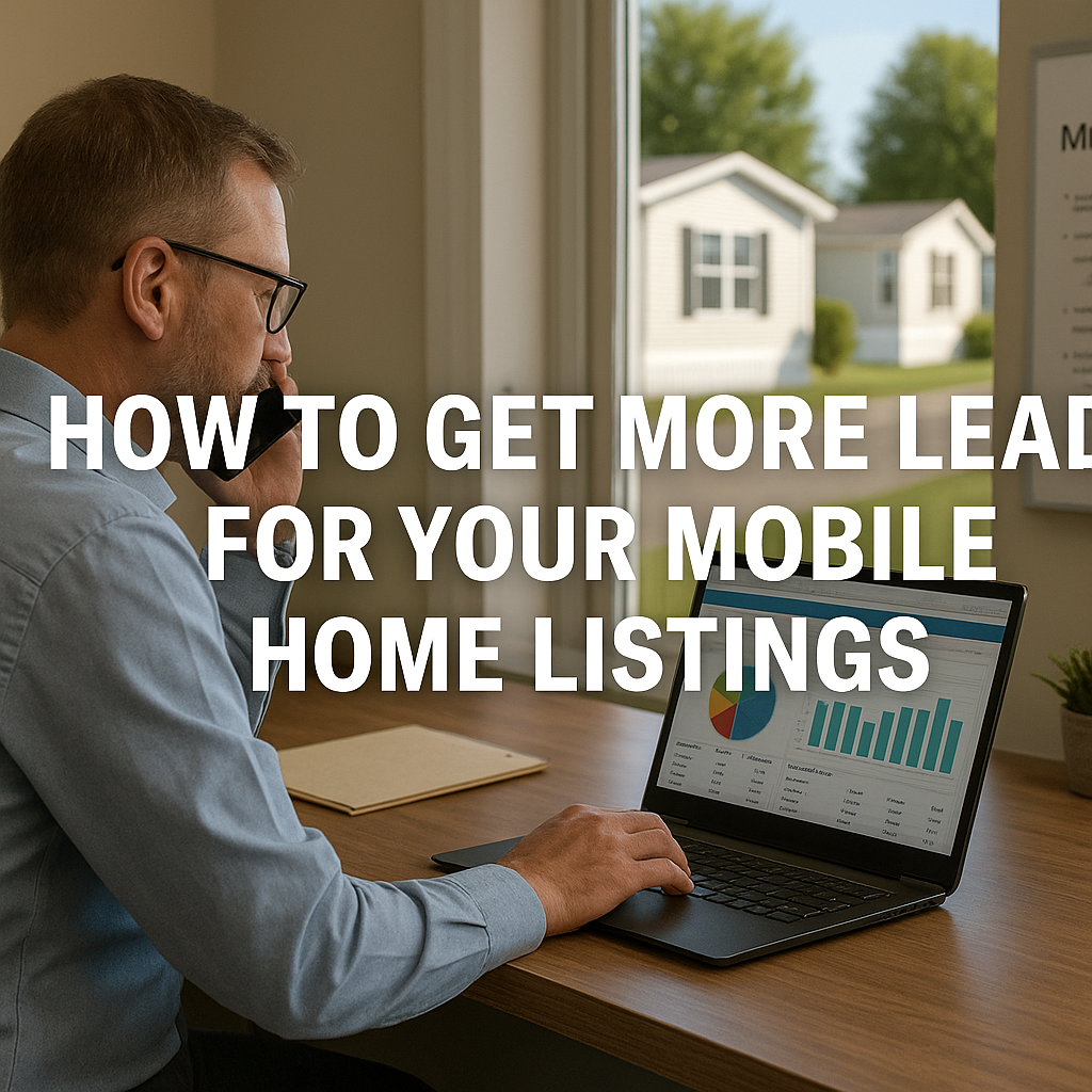 How to Get More Leads for Your Mobile Home Listings (Without Burning Your Budget)